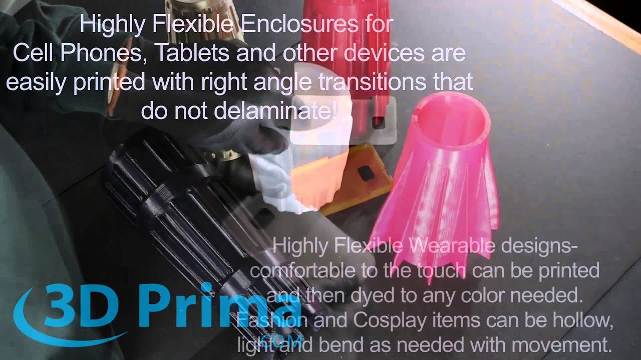 taulman3D new 3D Printing material release   PCTPE HD