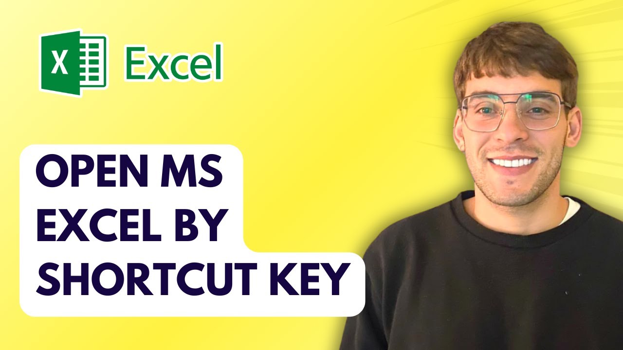 How to Open MS Excel by Shortcut Key [2026 Full Guide]