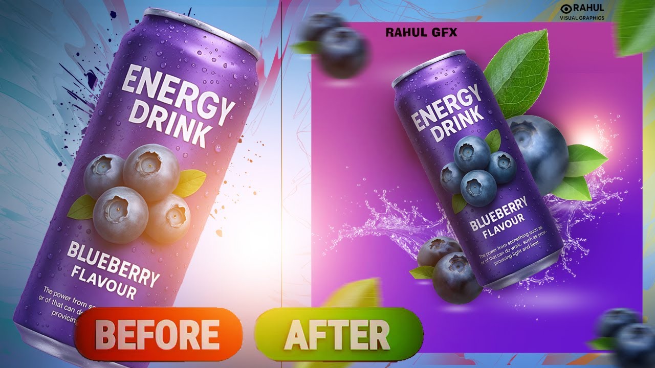 HOW TO DISIGN A POSTER !! ENERGY DRINK ADVERTISMENT POSTER MAKING IN PHOTOSHOP !! PHOTOSHOP TUTORIAL