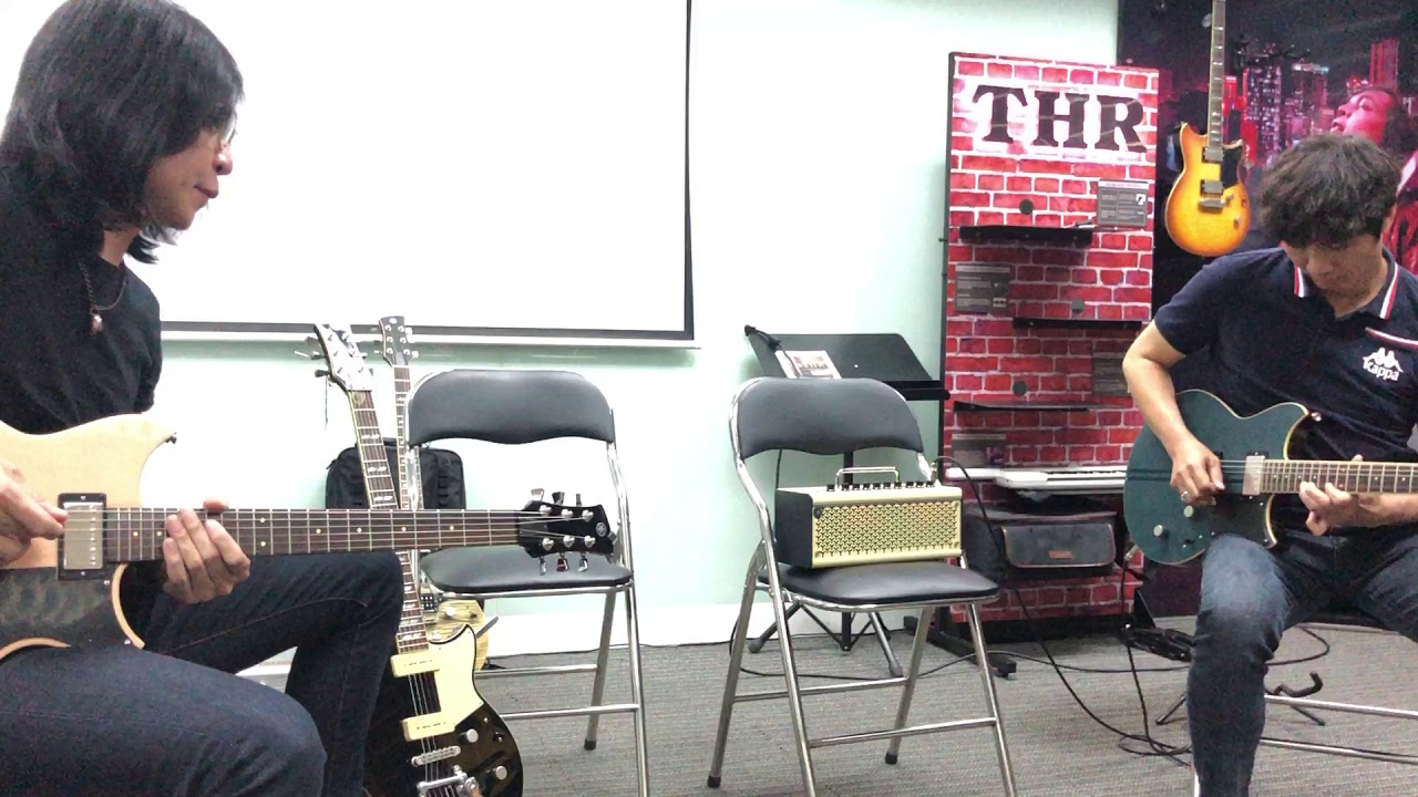 Jack Thamarat jam with Mr Khoa