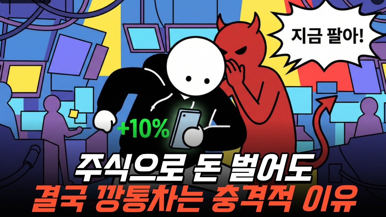 주식으로 돈 벌어도 결국 깡통차는 충격적 이유 (17년만에 알게된 돈 버는 투자 방버)
