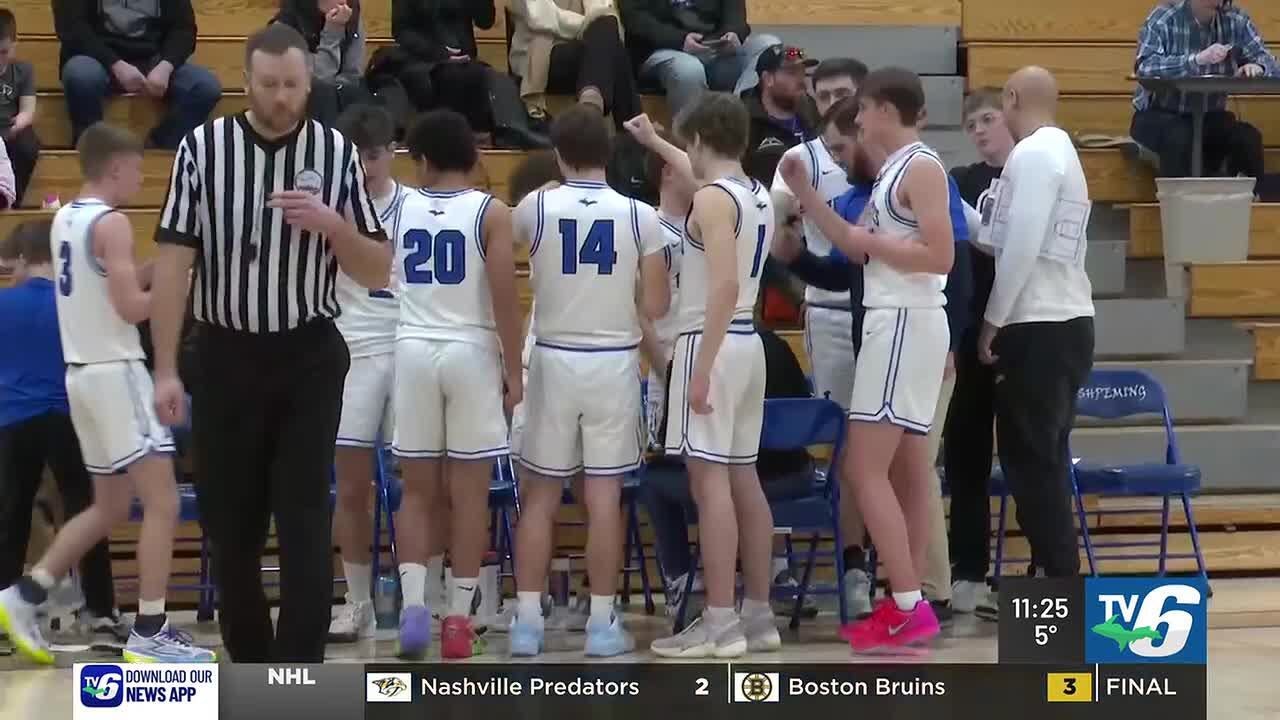 Ishpeming boys' basketball hangs on to beat Houghton 65-59 in overtime