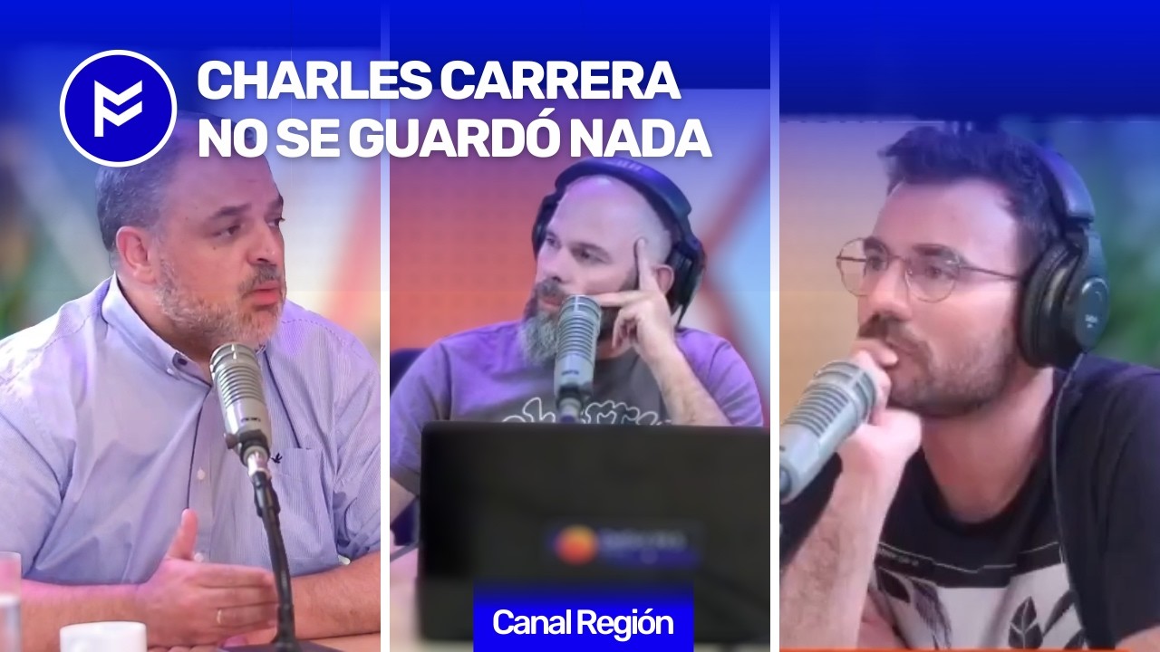 📢CHARLES CARRERA NO SE GUARDÓ NADA