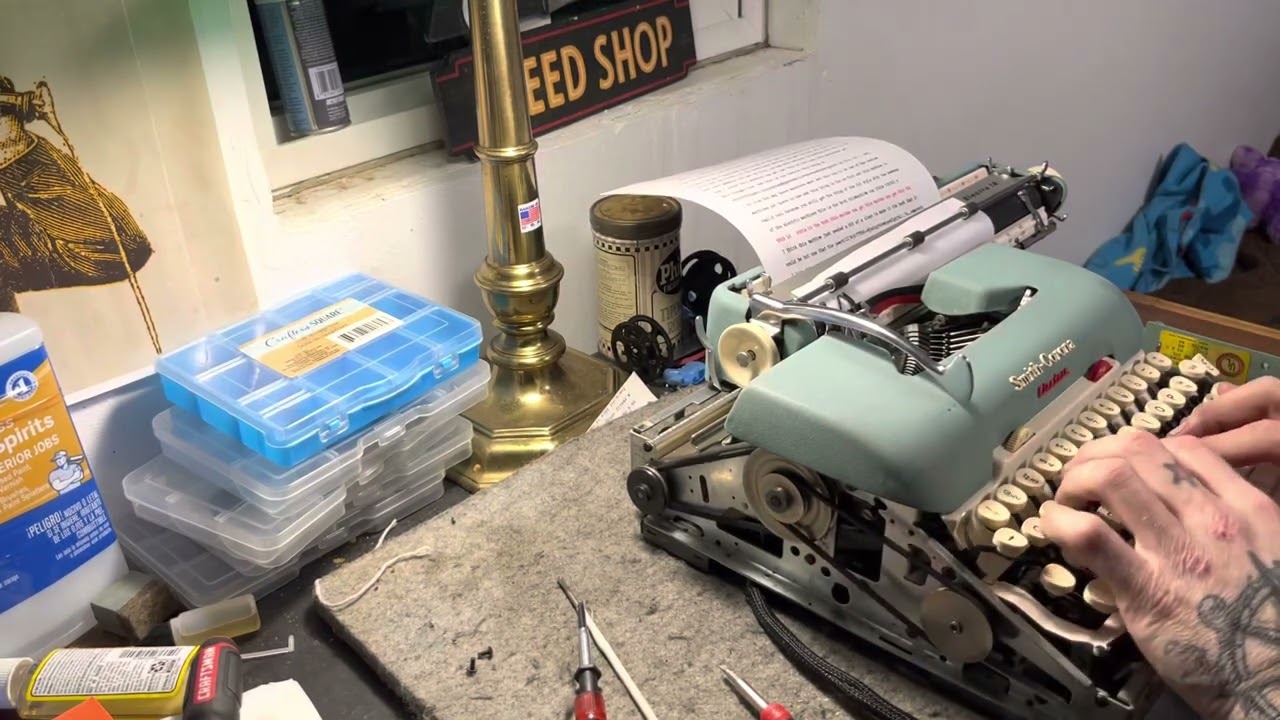 Smith Corona Electric Typewriters-The 5TE/LE or The Future of my Past