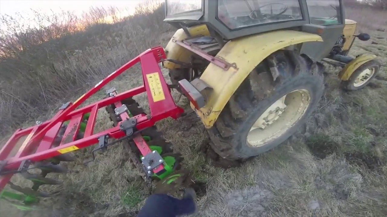 Uprawa pod Siew Broną Talerzowa Ursusem c360 3P