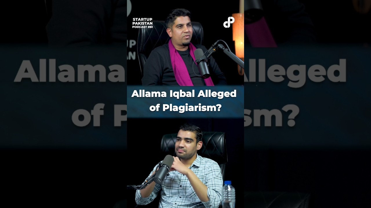 Allama Iqbal Alleged of Plagiarism? Feat. Khurram Elahi, Research Scholar #Allama #Plagiarism