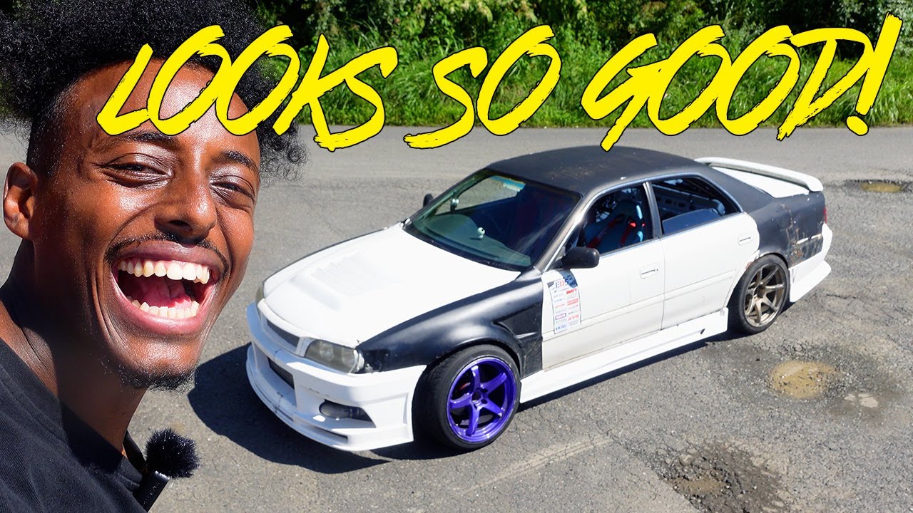 Full Kazama Auto Promode Bodykit On My JZX100 Chaser! (Ebisu Circuit)
