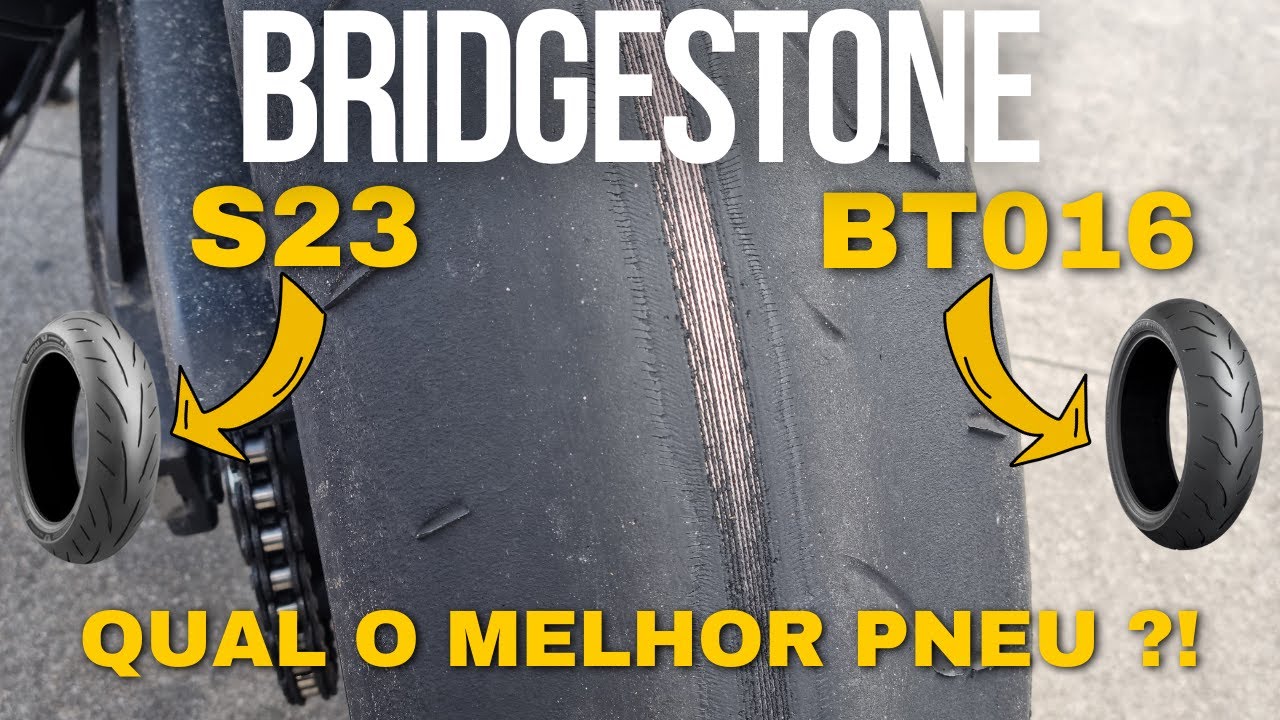 QUAL O MELHOR PNEU ? | BRIDGESTONE BATTLAX S23 VS BT016 PRO