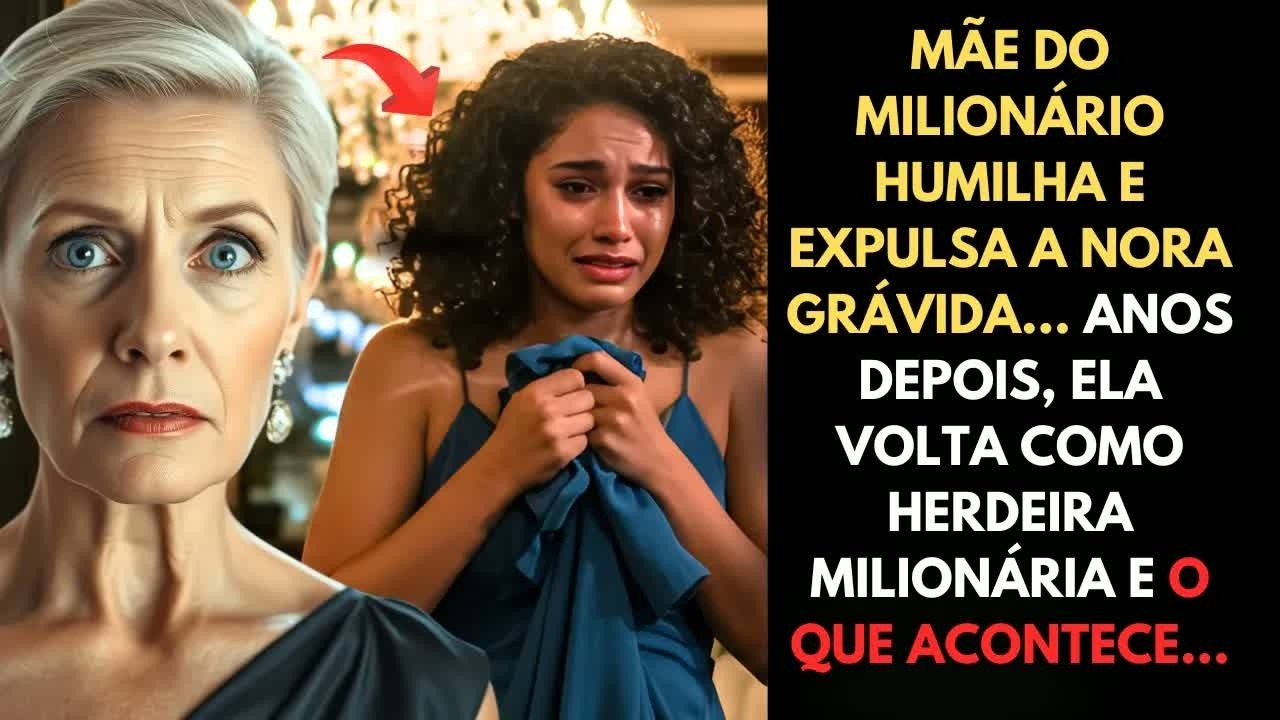 ❤️ ELA FOI HUMILHADA GRÁVIDA... MAS ANOS DEPOIS VOLTOU COMO HERDEIRA E COM A FILHA DO MILIONÁRIO 😱💔