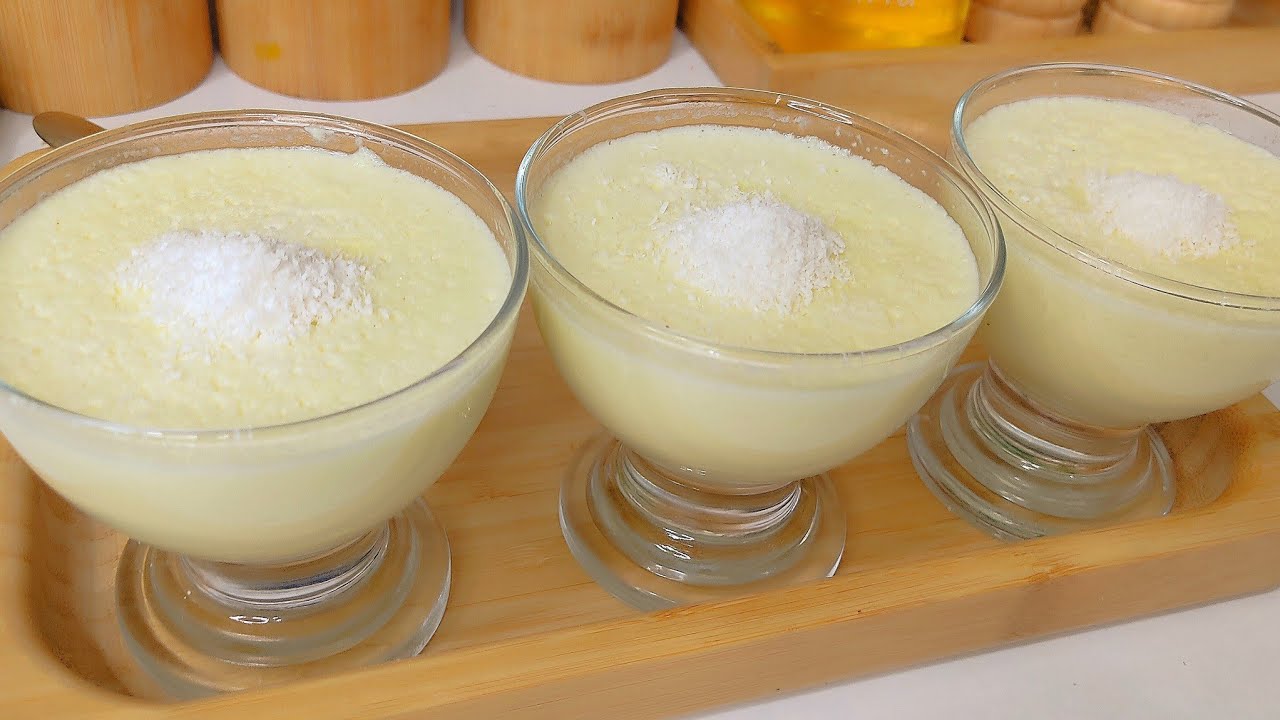 Кокосовый десерт для вечеров Рамадана 🌙 Легкий и вкусный, с простыми ингредиентами, кремовой текс...