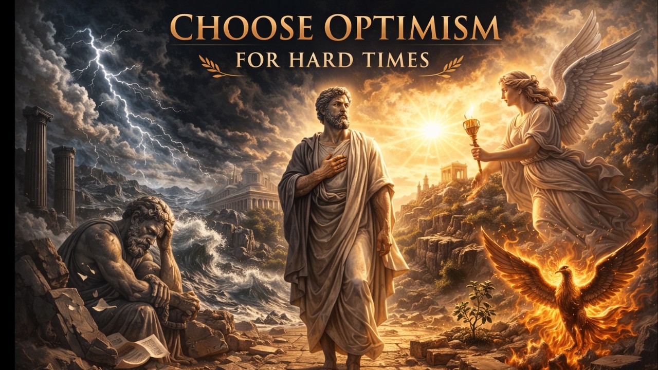 Choose Optimism, Master Your Mind - Stoic Wisdom for Hard Times