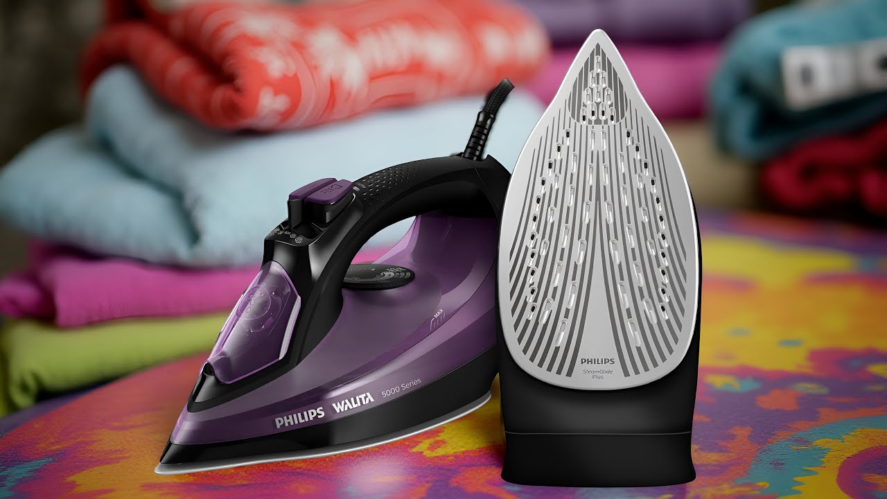 👖👕👚👗 ROUPAS IMPECÁVEIS? CONHEÇA O FERRO A VAPOR SÉRIE 5000 PHILIPS WALITA! 🚂💨