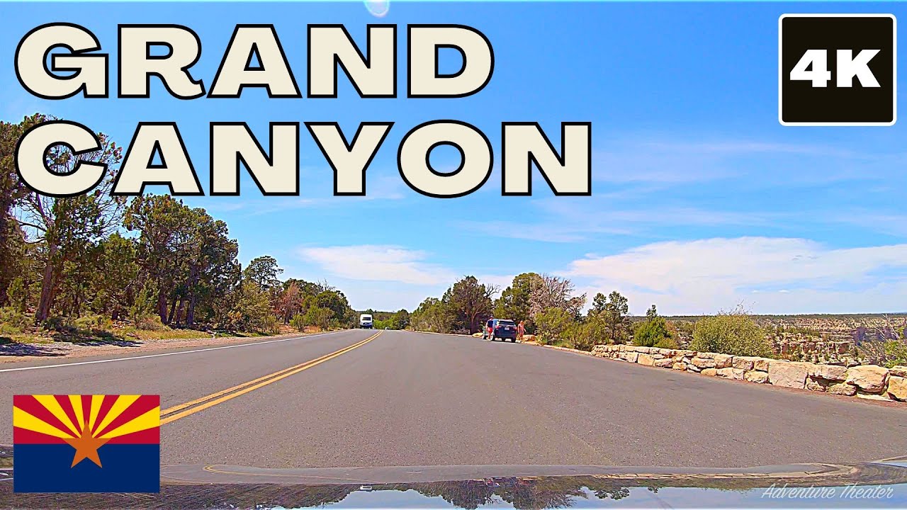 🏜 Grand Canyon National Park 4K scenic drive | Arizona