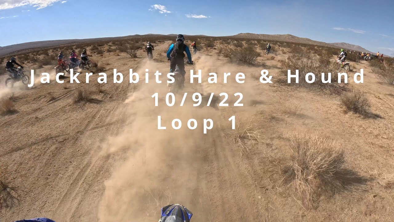 district 37 Triple Crown Hare and Hound first race,  the Jackrabbit hare and hound loops 1