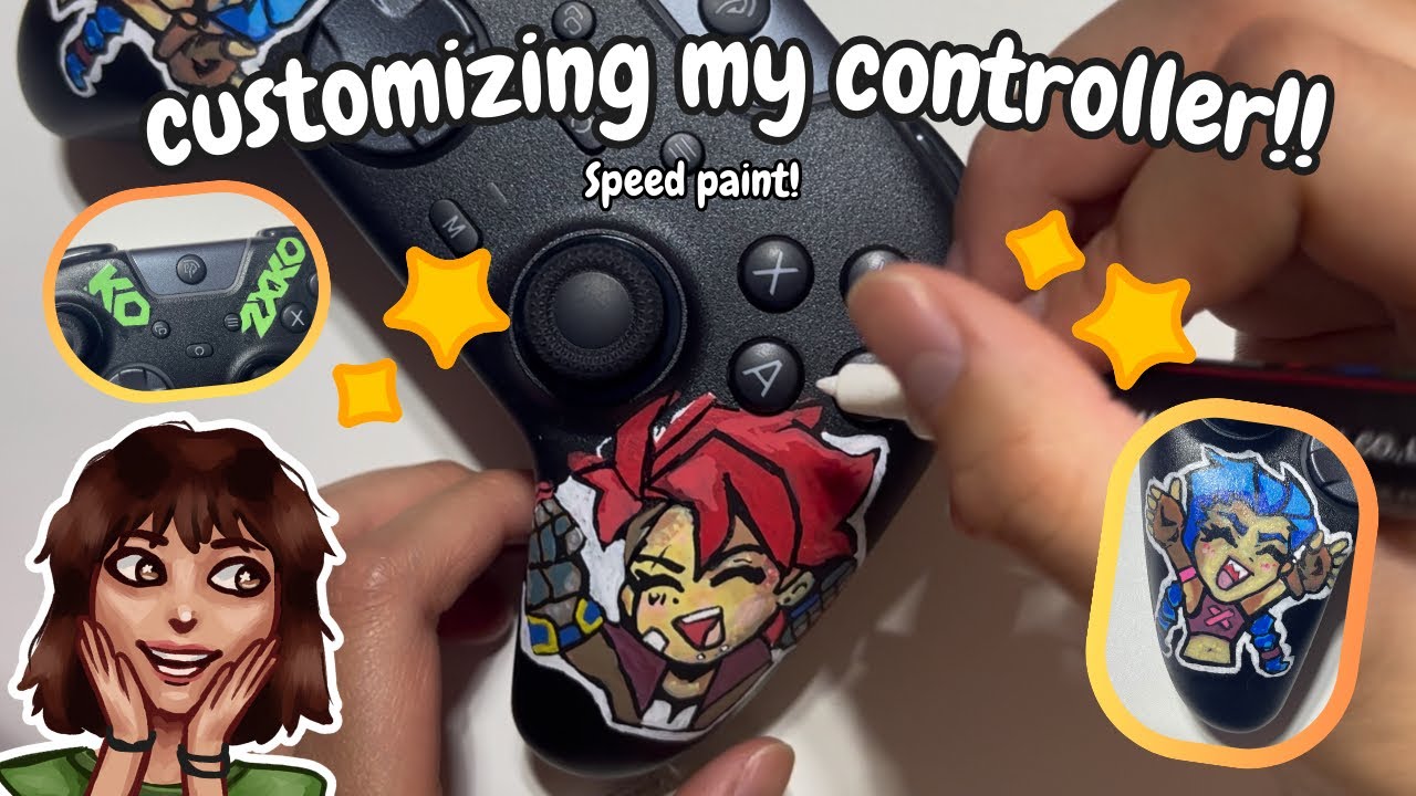 🌈Customizing my Controller!!💖