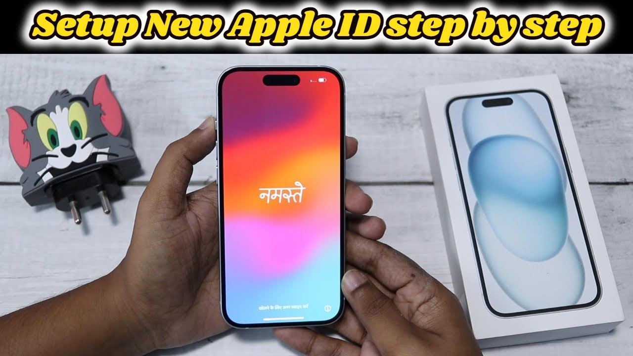 How to Create a New Apple ID & Setup (step by step) for Beginners iPhone 15, iPhone 13, 14, 16