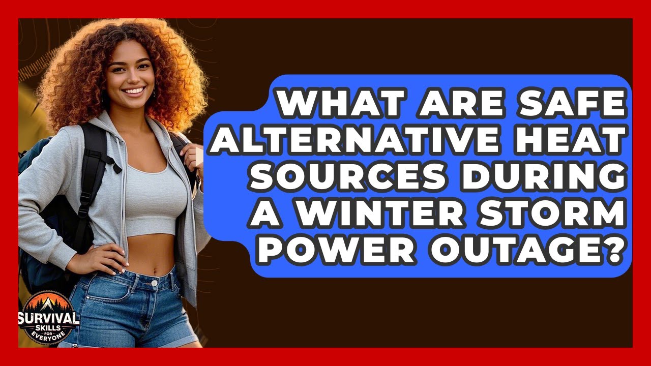 What Are Safe Alternative Heat Sources During A Winter Storm Power Outage?
