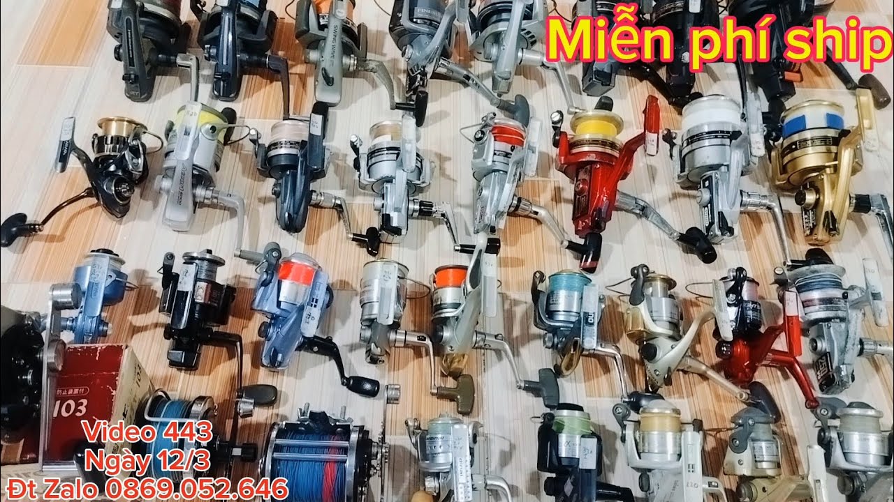 Video 443⭐ Lô máy câu Nhật Bãi ☎️ Zalo 0869052646