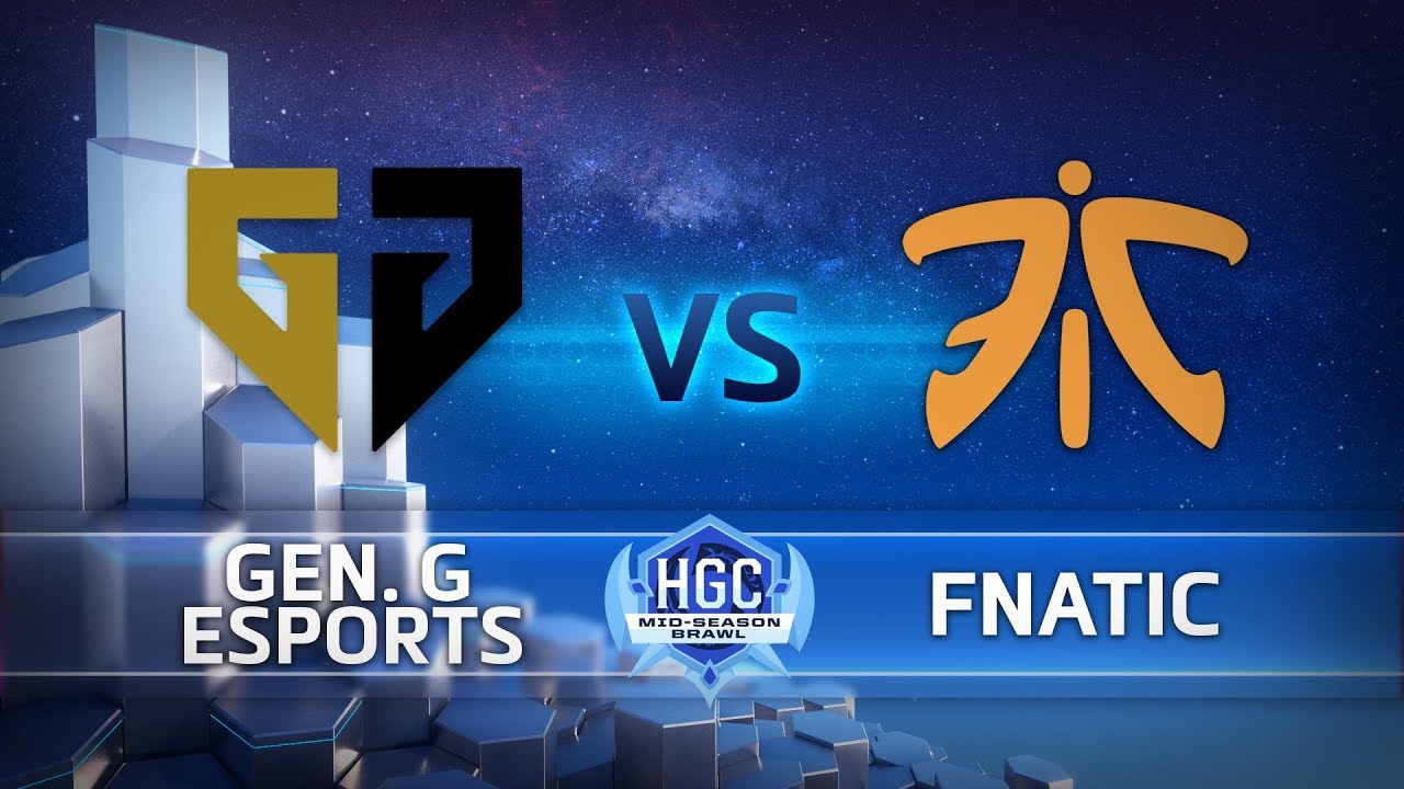 HGC Mid-Season Brawl 2018 - Group Stage - Day 3 - Gen.G vs. Fnatic - Game 1
