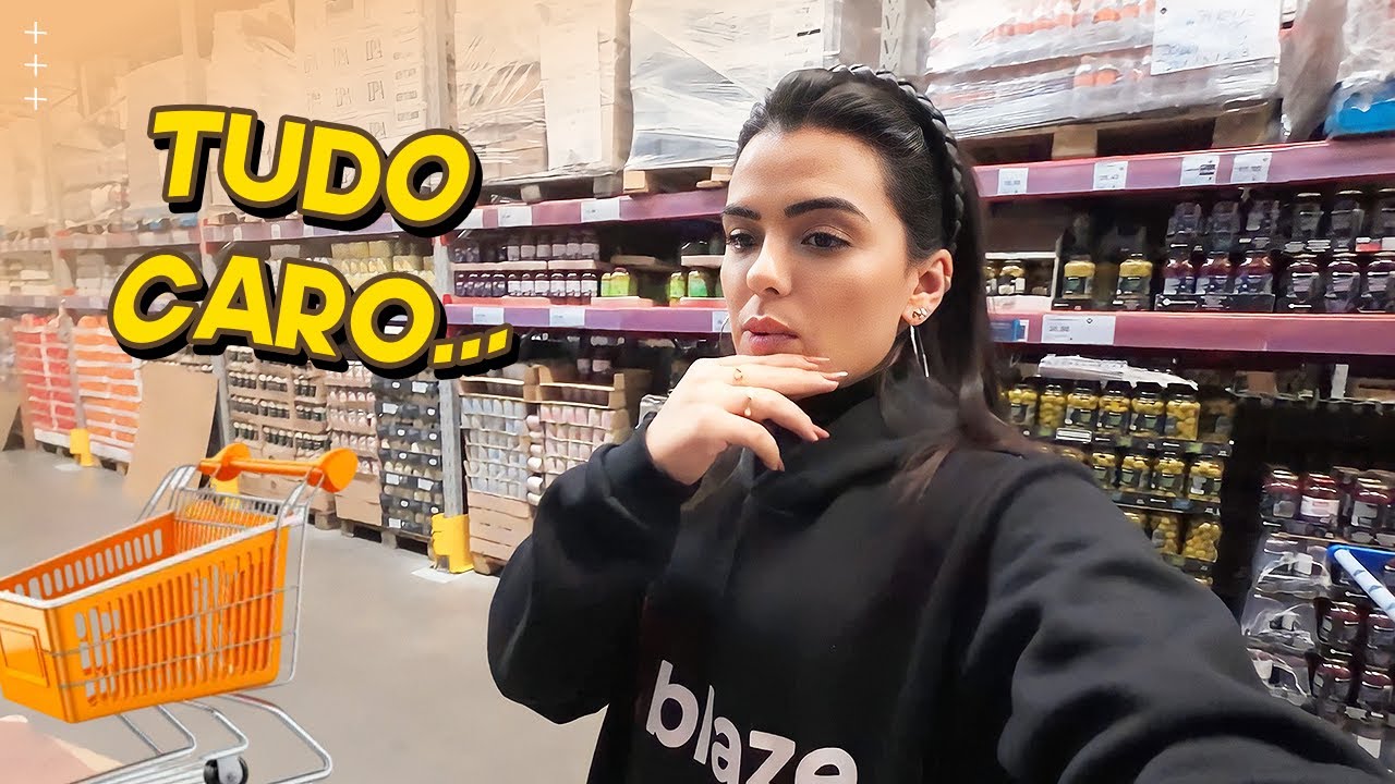 FUI FAZER COMPRAS E ME SURPREENDI COM O PREÇO DAS COISAS!! 😱