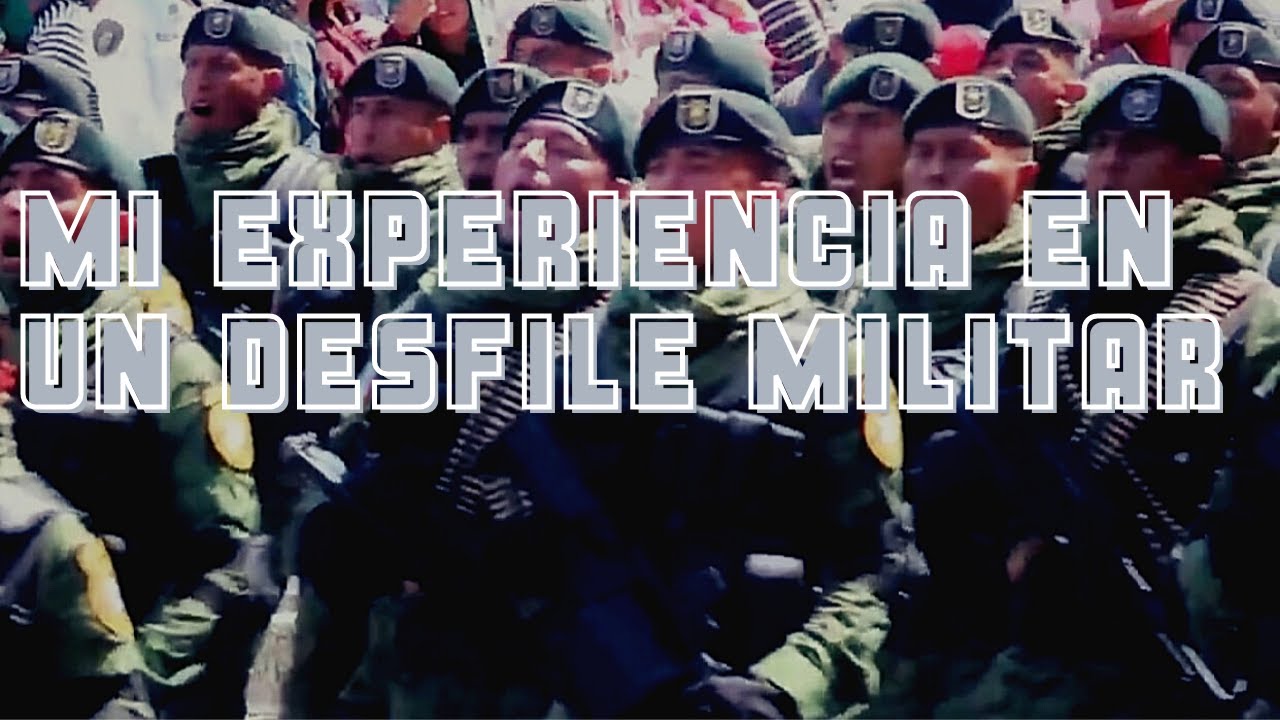 Mi experiencia dentro de los desfiles militares como infanter&iacute;a y fuerzas especiales 🇲🇽