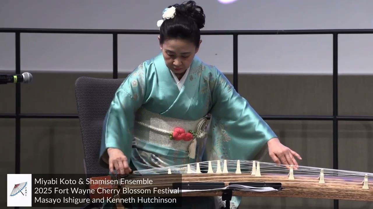 Miyabi Koto and Shamisen Ensemble 1 (2025 Fort Wayne Cherry Blossom Festival)
