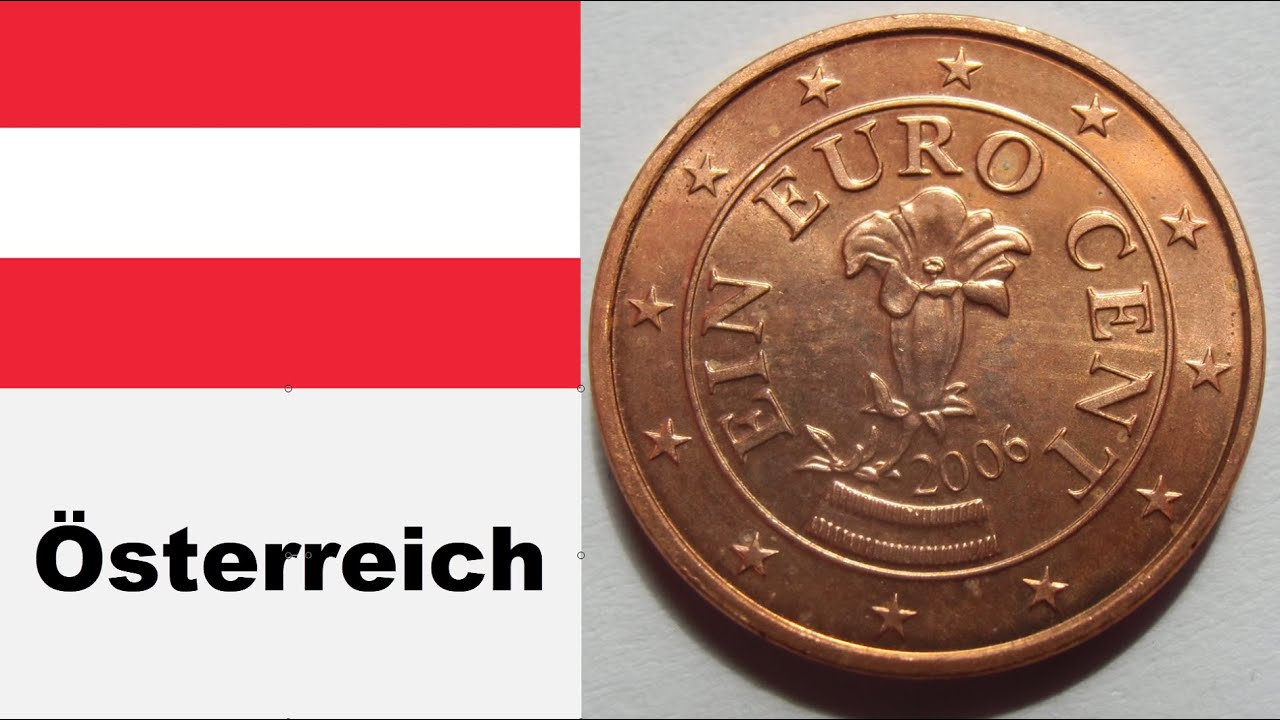 ÖSTERREICH - Motive der Umlaufmünzen von 1 Cent bis 2 Euro - Teil 16/23