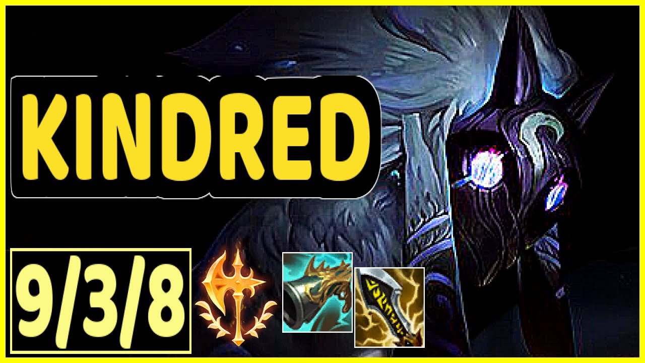 KINDRED VS LILLIA - 9/3/8 KDA JUNGLE GAMEPLAY
