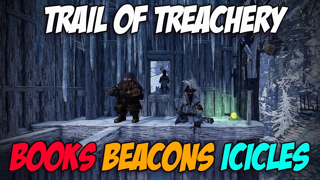 Vermintide 2 - Trail Of Treachery (Books | Beacons | Icicles)