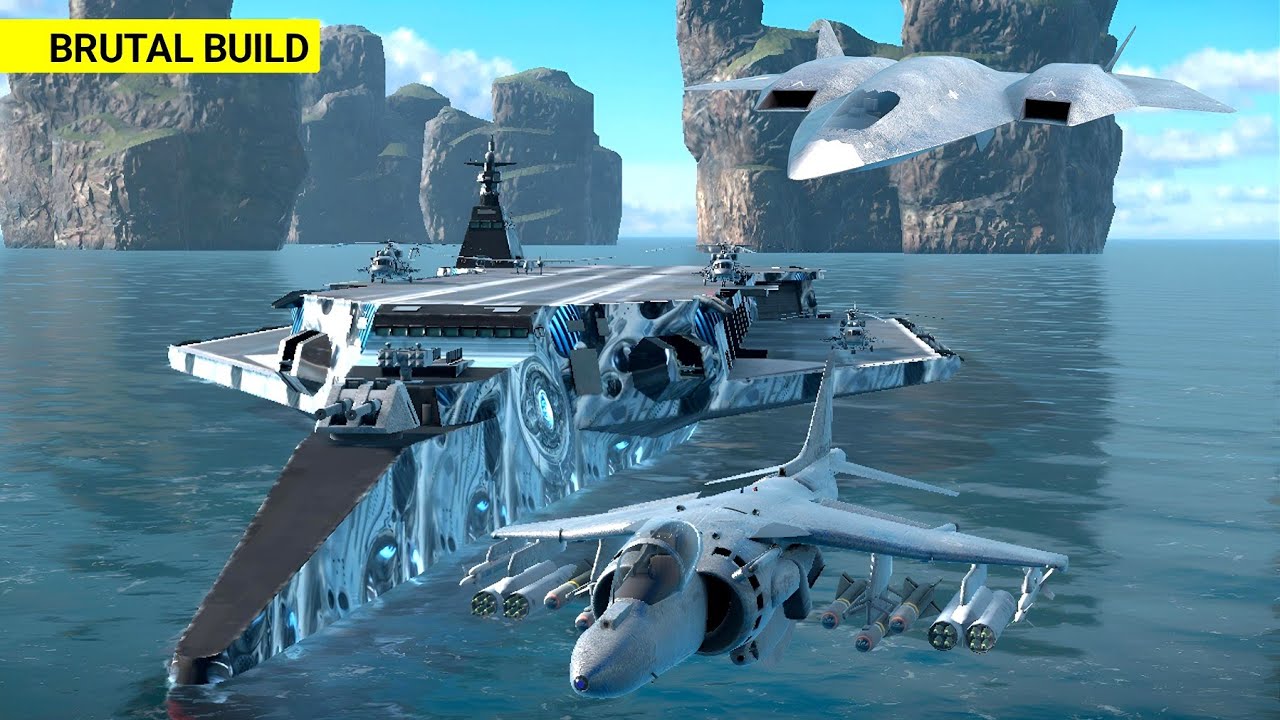 CN Tianjin With KB-X And AV 8B Harrier | One Round One Kill🔥 Modern Warships Gameplay 