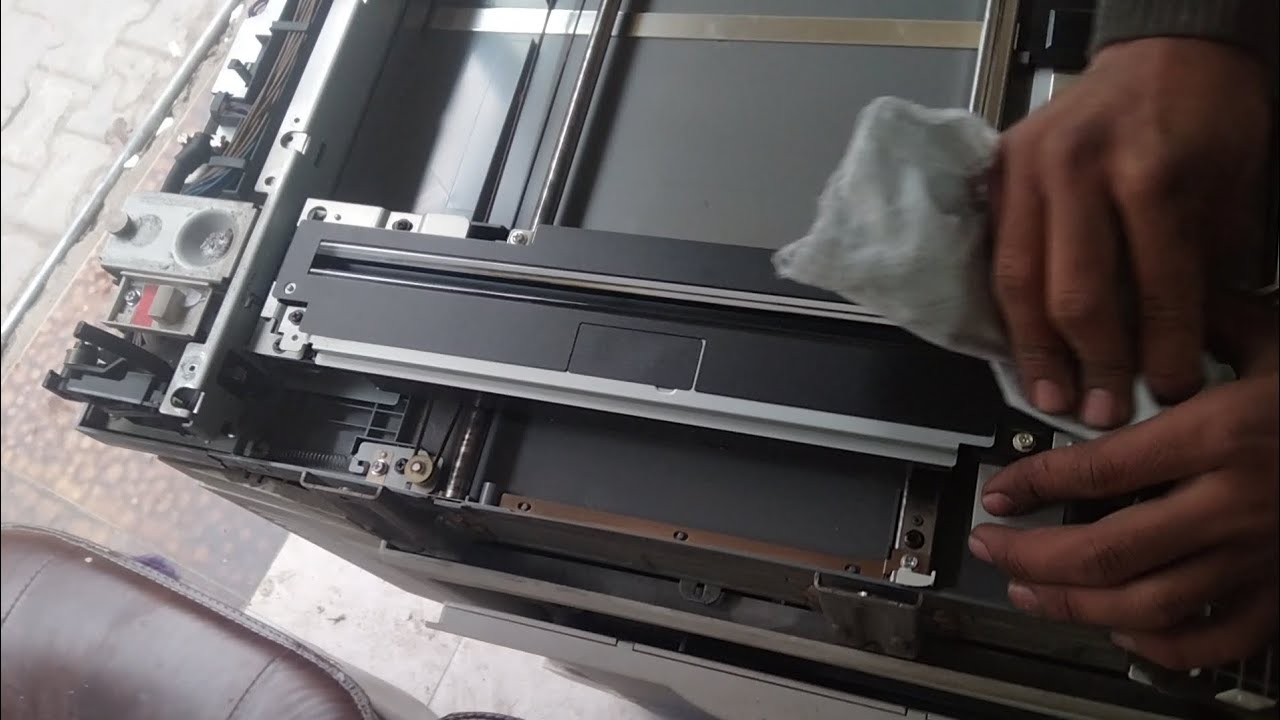 scanner cleaning 🧹 how to  xerox 5855 scanner mirror cleaning print problem solve