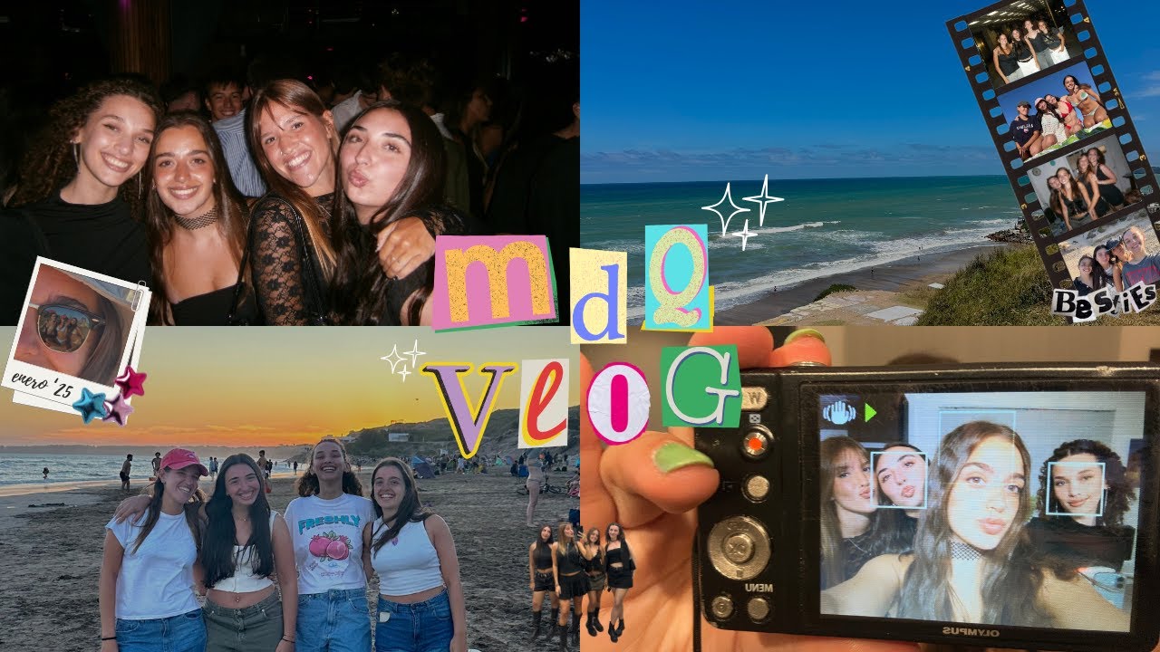 VLOG MAR DEL PLATA *con amigas*:salidas, playa y +++++