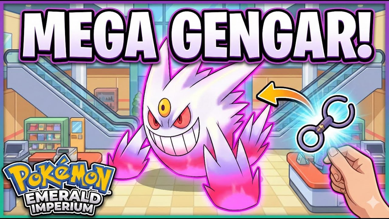 COMO COMPRAR O LINKING CORD! A Evolução do Gengar em Lilycove. - Pokemon Emerald Imperium #14