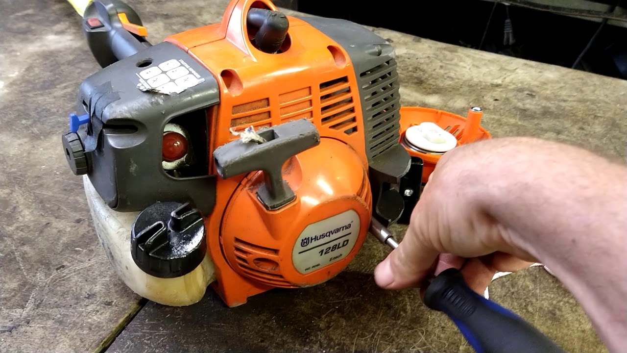 husqvarna 128ld recoil repair