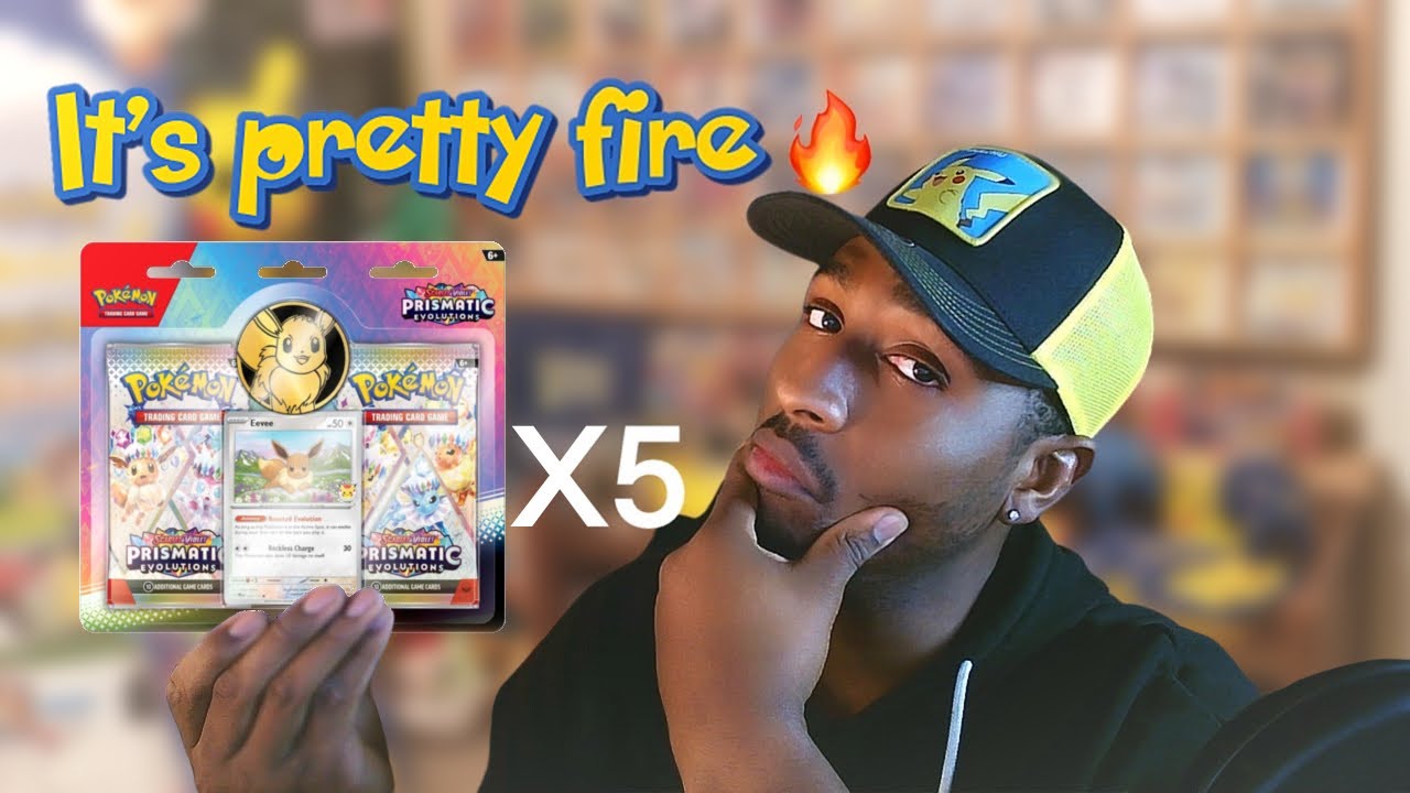 The New Prismatic Evolutions Blister Pack... ACTUALLY FIRE🔥?