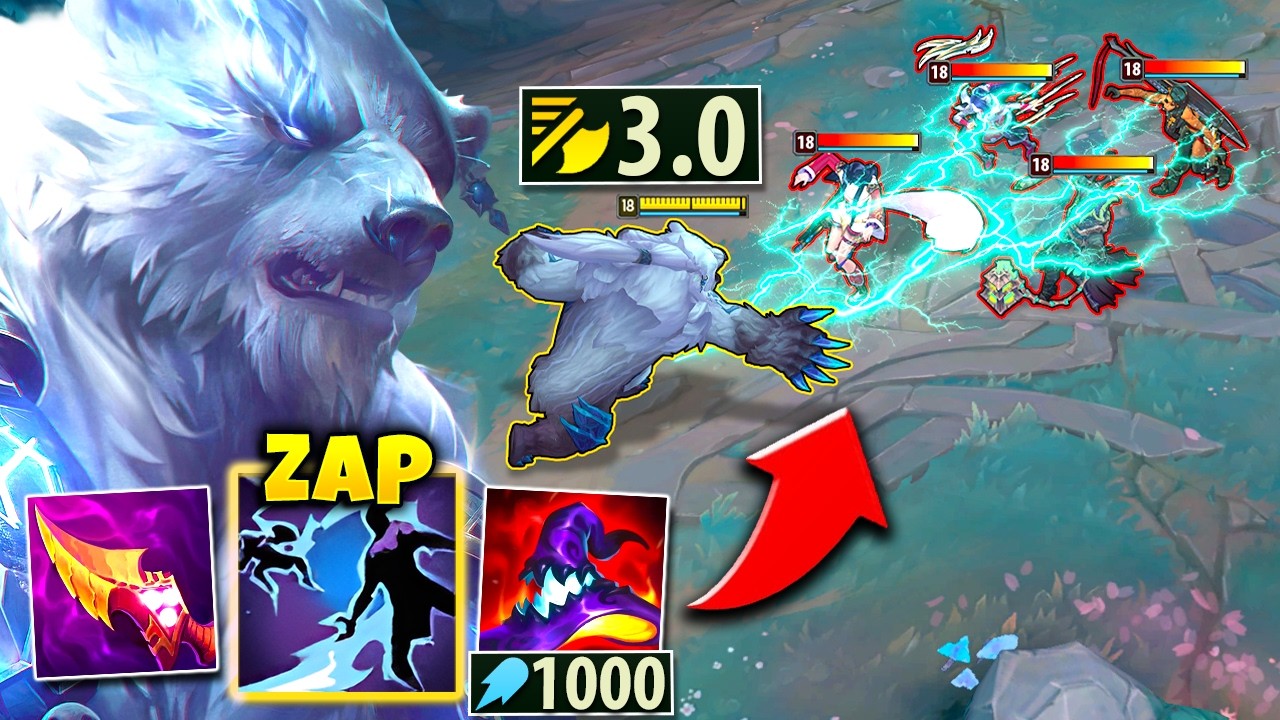 VOLIBEAR BUT I HAVE 1000 AP AND MY CHAIN LIGHTNING ONE SHOTS YOU!