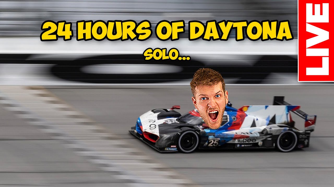 Can I Win The 24 Hours Of Daytona... SOLO?