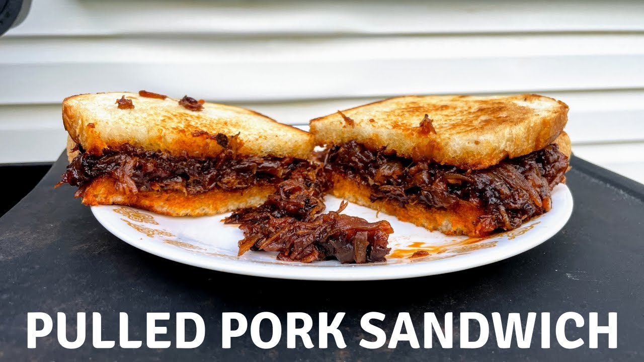 Leftover Pulled Pork Sandwich | POV Cooking