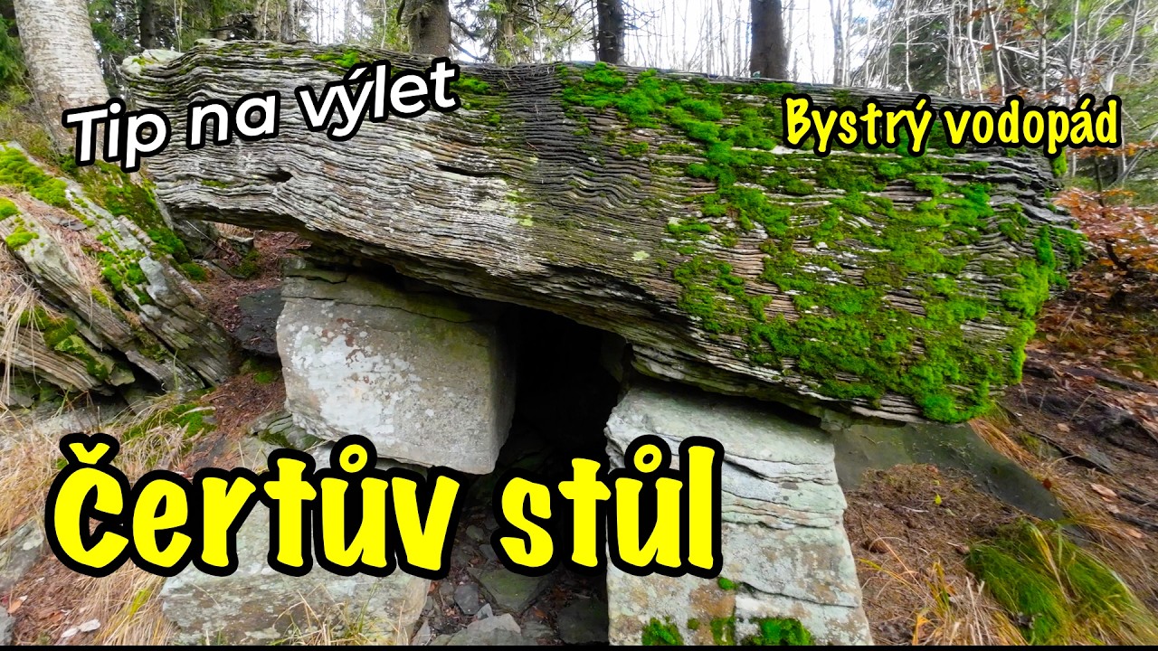 Čertův mlýn, Čertův stůl a Bystrý vodopád z Kunčic pod Ondřejníkem (15 km) | tip na výlet | #Beskydy