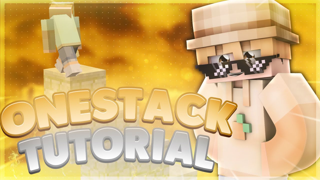 MINECRAFT ONE STACK TUTORIAL [No Shift]