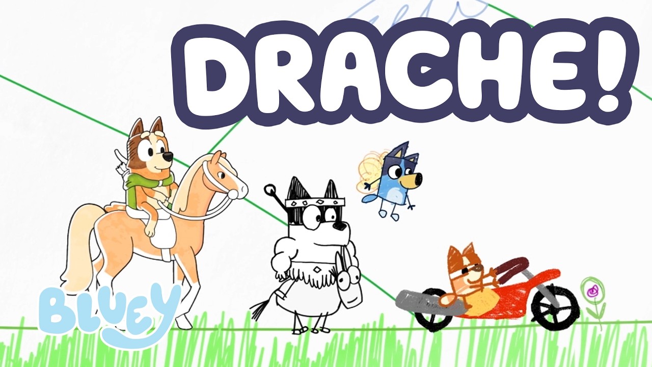 Blueys Suche nach dem Drachen! 🐉 ✨ | Ausschnitt aus Staffel 3 | Bluey - Deutsch Offizieller Kanal
