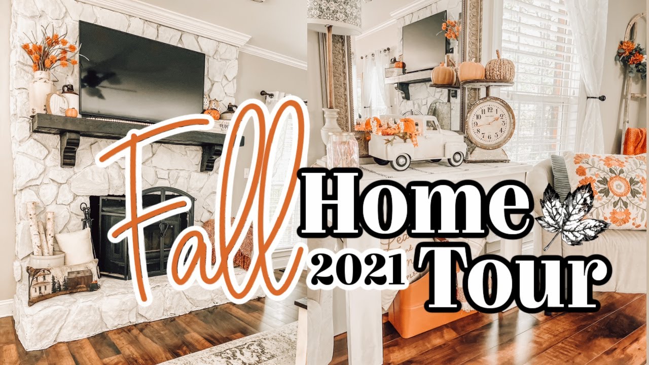 🍂NEW COZY FALL HOME TOUR 2021 | Fall Decorating Ideas | Traditional Fall Decor