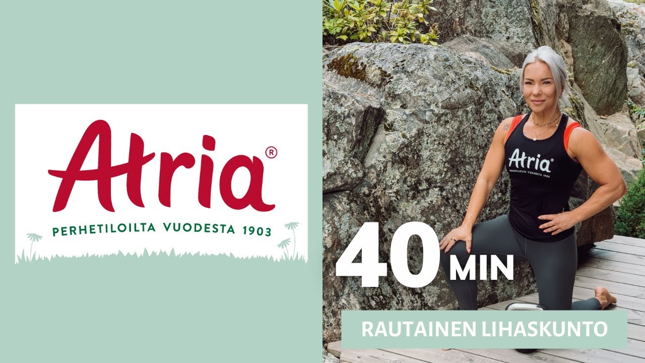 Jessican rautainen lihaskunto 40min