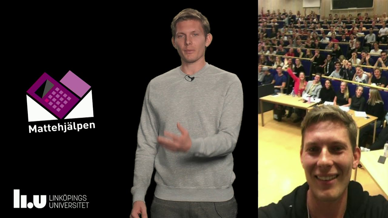 Bj&ouml;rn Runow: Hur kan matematik f&ouml;r&auml;ndra v&auml;rlden? | Link&ouml;pings universitet