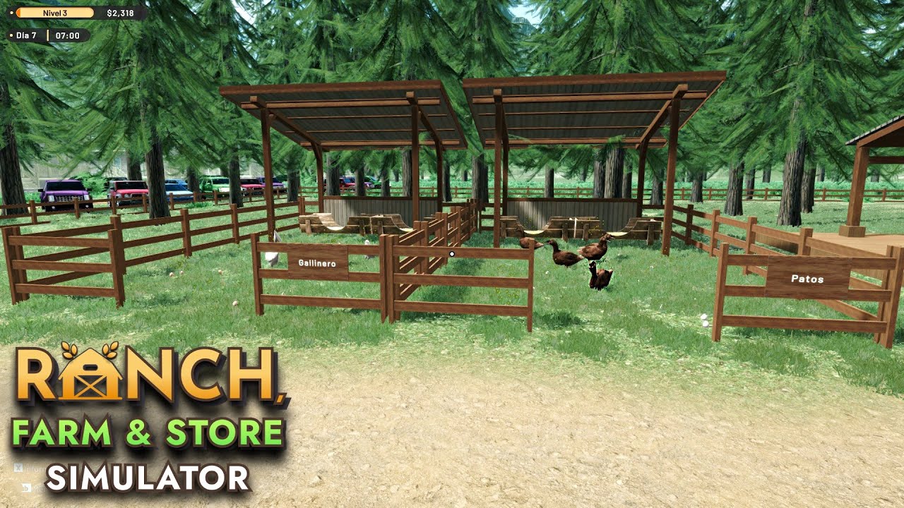 LLEGAN LOS POLLOS Y PATOS A LA GRANJA! + ARMANDO NUEVO CORRAL - RANCH FARM SIMULATOR