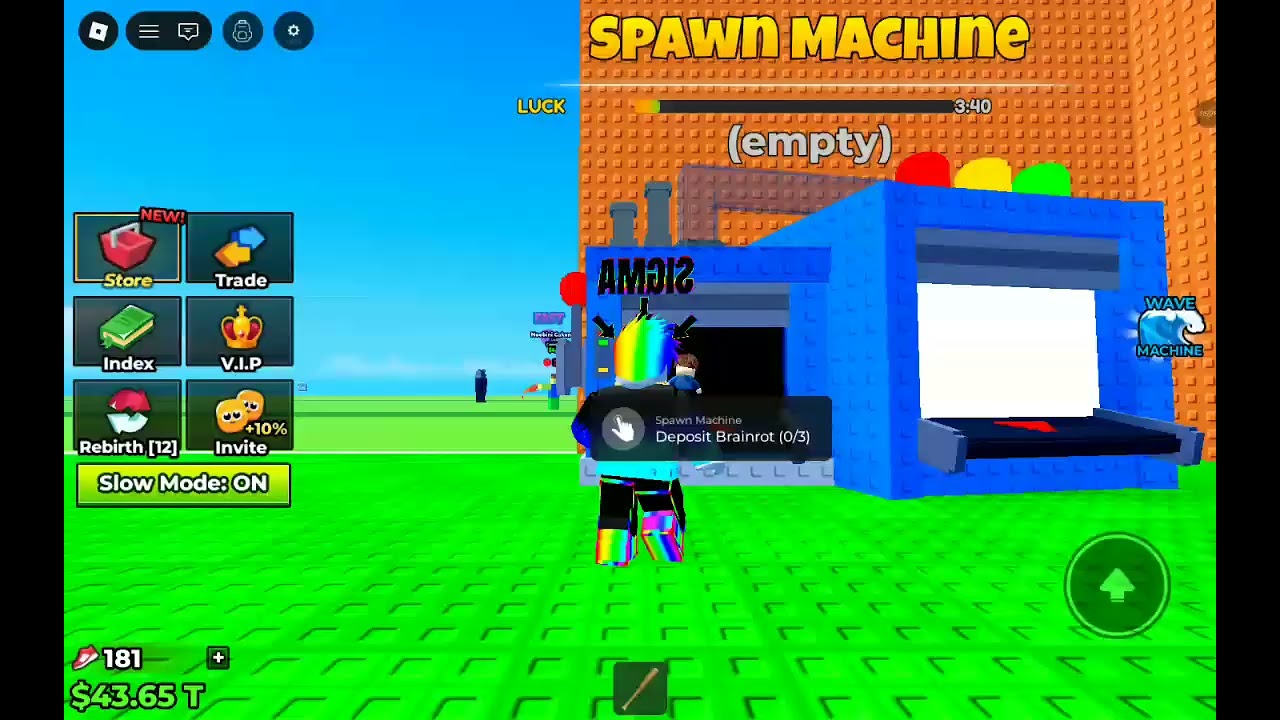 Roblox steal a brainrot  with my friend 
