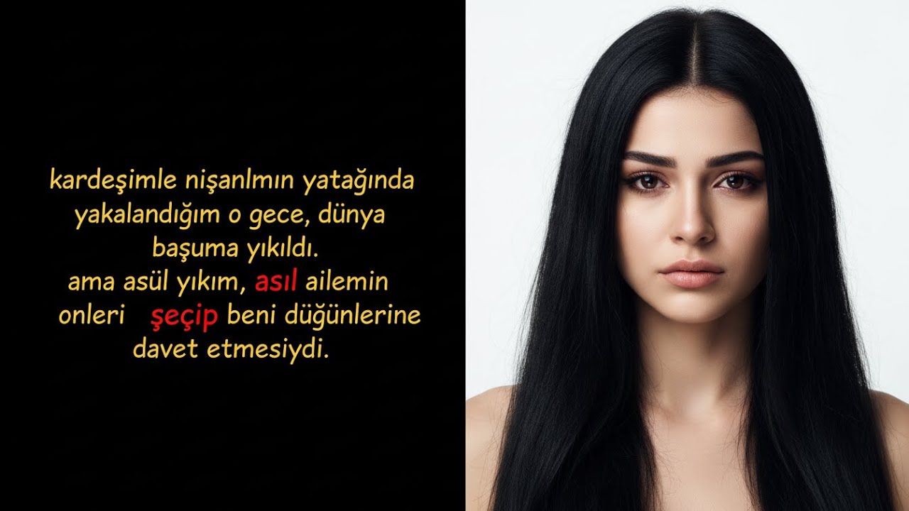 NİŞANLIM KARDEŞİMLE BENİ ALDATTI, AİLEM ONLARI SEÇTİ VE BENİ DÜĞÜNLERİNE BİLE ÇAĞIRDI