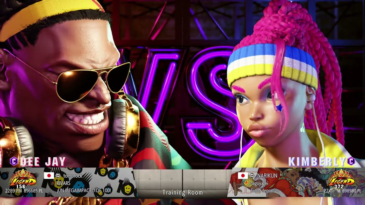 SF6-NARIKUN ( KIMBERLY ) VS TOMOROCK ( DEE JAY )STREET FIGHTER 6