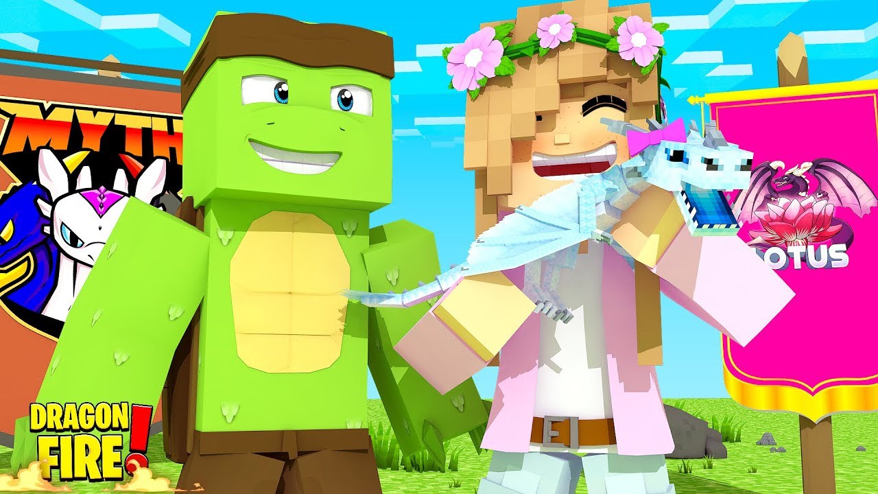 TINY TURTLE SURPRISES ME WITH A GIFT! Minecraft Dragons