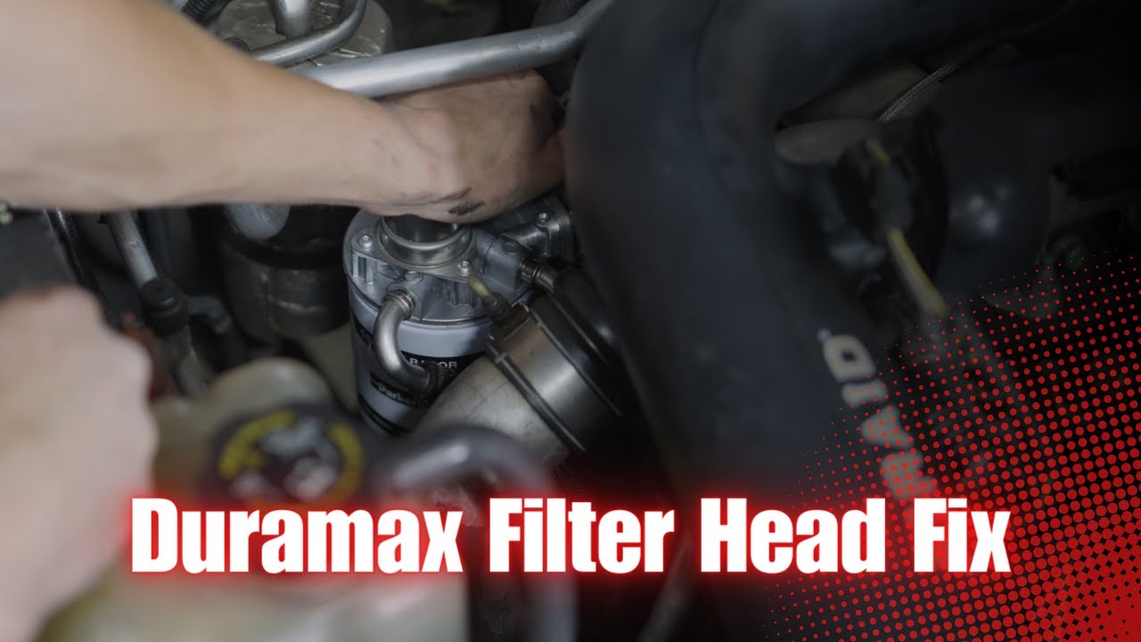 Duramax Diesel Fuel Filter Head Install | Fix Your Crank No Start Issues